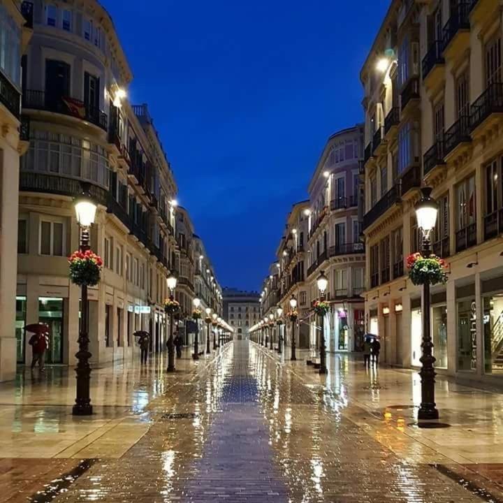Ferienwohnung Nuestro Rincon Del Centro Historico Especial Grupos Terraza Parking Gratis 02 Málaga Exterior foto